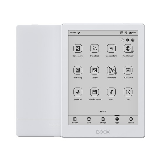 קורא ספרים אלקטרוני עם תמיכה בעברית מומלץ ONYX BOOX Go 6 לבן ONYX BOOX Go 6  קוראי ספרים אלקטרוניים