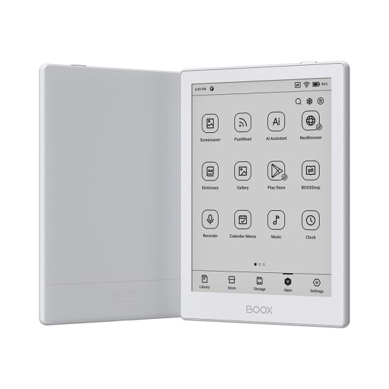 קורא ספרים אלקטרוני עם תמיכה בעברית מומלץ ONYX BOOX Go 6 לבן ONYX BOOX Go 6  קוראי ספרים אלקטרוניים