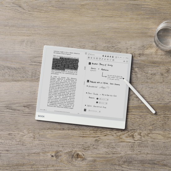 קורא ספרים אלקטרוני עם תמיכה בעברית מומלץ BOOX Note MAX BOOX Note MAX קוראי ספרים אלקטרוניים